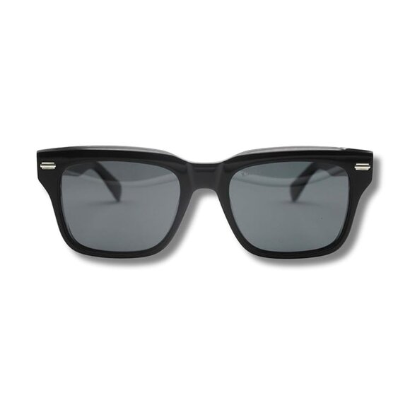 KIAURA EICHLER Premium UV400 Polarized Sunglasses: Black Crystal, Original Size